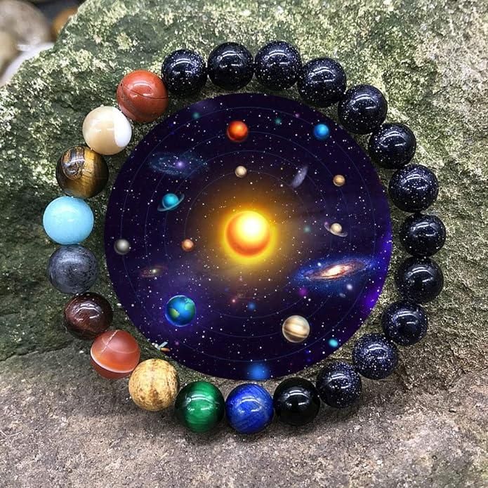 Galaxy Gem Beads Bracelet (Pack of 2)